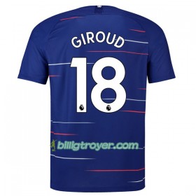 Billige Fotballdrakter Chelsea Giroud 18 Hjemmedraktsett 2018/19 Kortermet